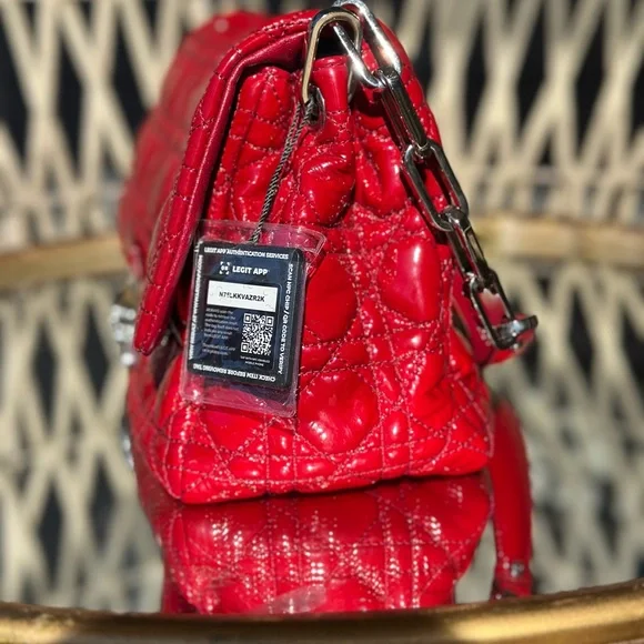 Christian Dior Patent Leather Shoulder Bag - Picture 2 of 7